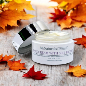 Ansiktskräm med silkesprotein